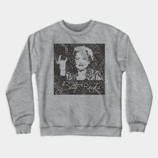 Retro Betty Rocks Crewneck Sweatshirt